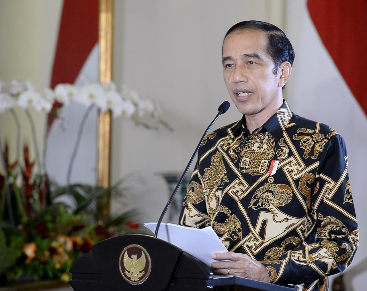 Presiden Joko Widodo optimis pertumbuhan ekonomi yang melambat akibat terdampak pandemi corona akan pulih kembali. (Foto: Setpres)