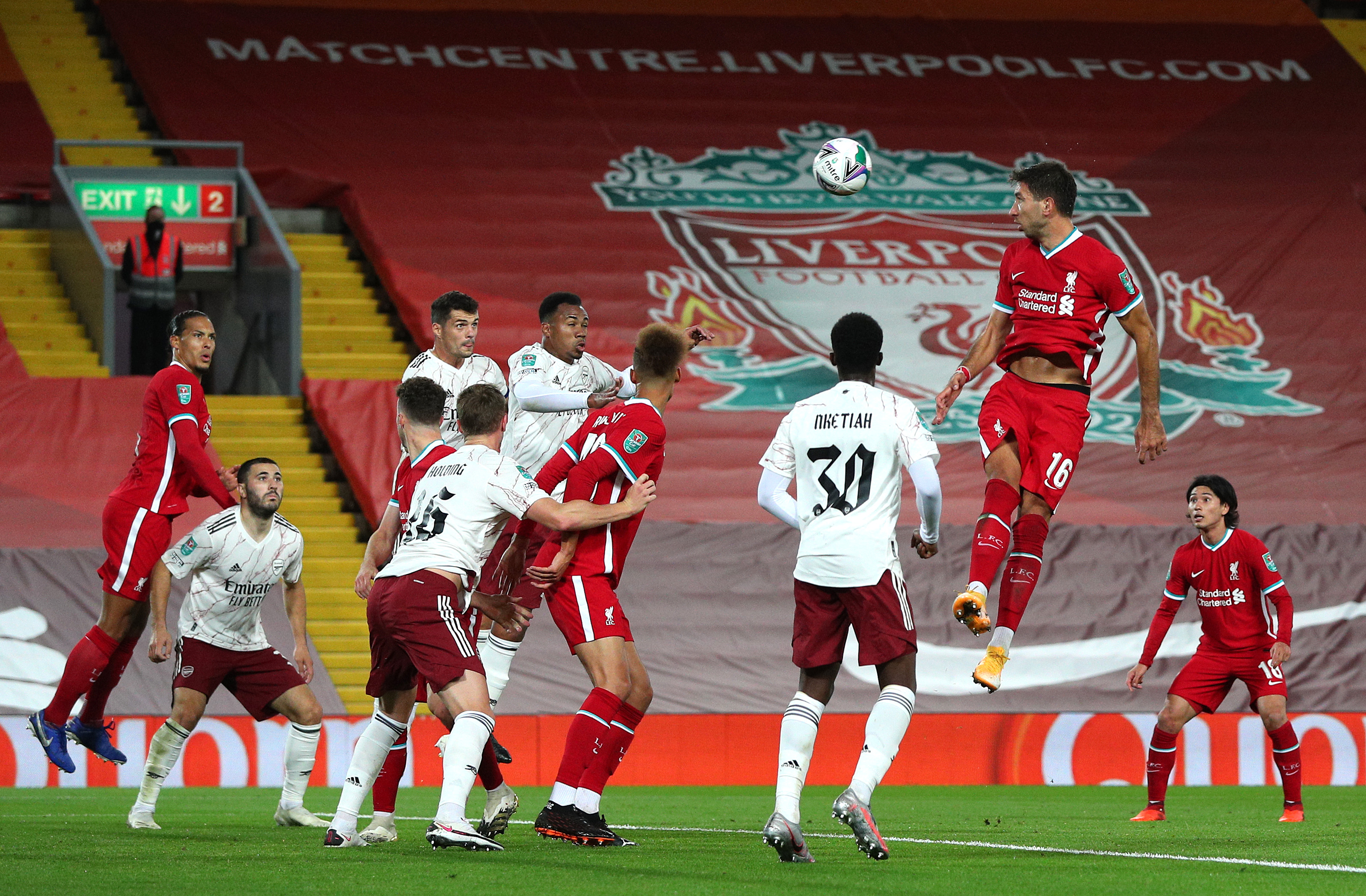Liverpool vs Sheffield. (Foto: Twitter/@LFC) 