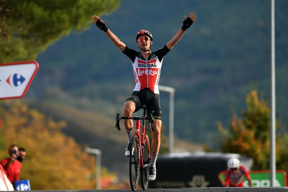 Tim Wellens juara etape 5 Vuelta a  Espana. (Foto: Istimewa)