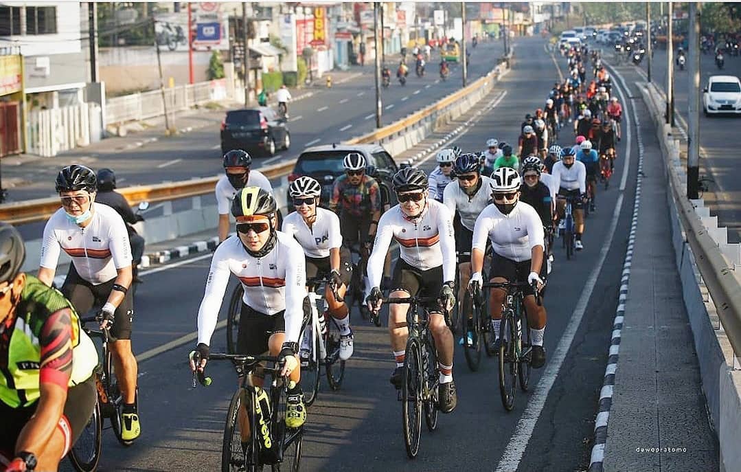 PNS Cycling Journey Malang 105 KM diikuti oleh 75 cyclist. (Foto: Dewo Pratomo)