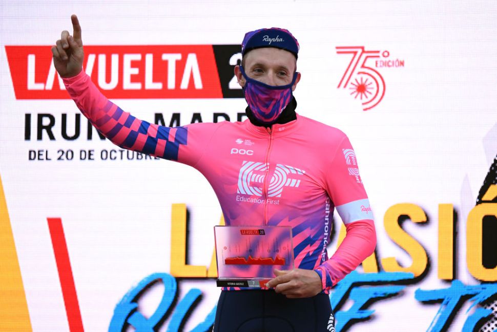 Michael Woods (EF Pro Cycling) berhasil memenangkan etape 7 Vuelta a Espana. (Foto: Istimewa)
