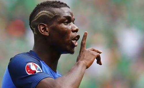 Gelandang Manchester United Paul Pogba bantah keuar dari Timnas Prancis. (Foto:Reuters)