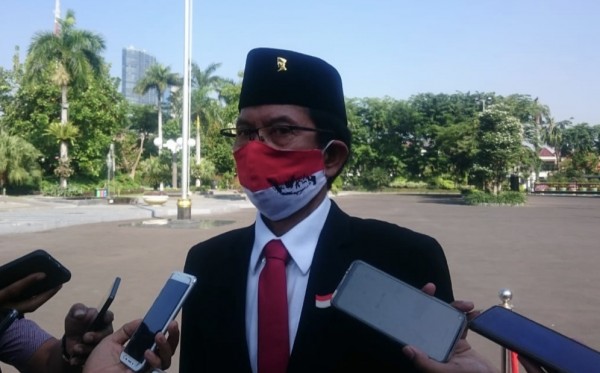 Ketua DPRD Kota Surabaya, Adi Sutarwijono di Balai Kota (Foto: Andhi Dwi/Ngopibareng.id)