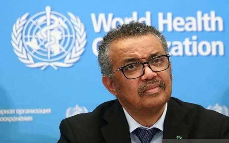 Dirjen World Health Organization (WHO) Tedros Adhanom Ghebreyesus mengaku tengah menjalani isolasi mandiri, usai kontak dengan orang positif Covid-19. (Foto: Dok. WHO)