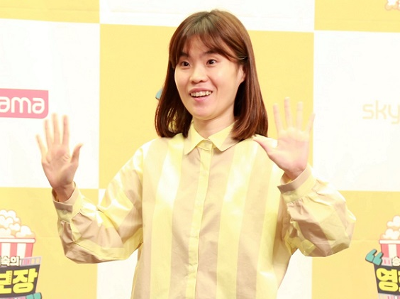 Komedian wanita populer di Korea Selatan, Park Ji Sun. (Foto: Hankook Kyungjae)