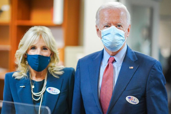 Pasangan Joe Biden dan Jill Tracy Jacob. (Foto: Instagram @drbiden)