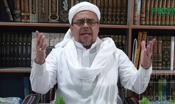 Imam besar Front Pembela Islam (FPI), Habib Rizieq Shihab. (Foto: Dok. Front TV)