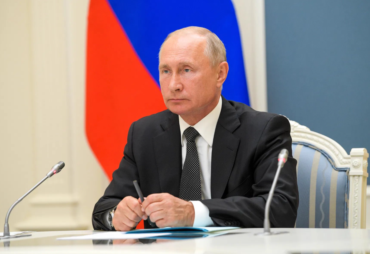 Presiden Rusia Vladimir Putin dikabarkan bakal pensiun tahun depan. (Twitter)
