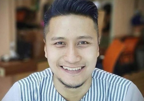 Arie Untung bergabung dengan massa simpatisan RIzieq Syihab, Selasa 10 November 2020. (Foto: Instagram)
