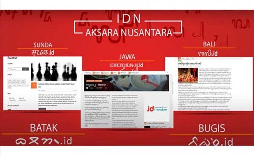 Ilustrasi digitalisasi Aksara Nusantara. (Foto:Istimewa)