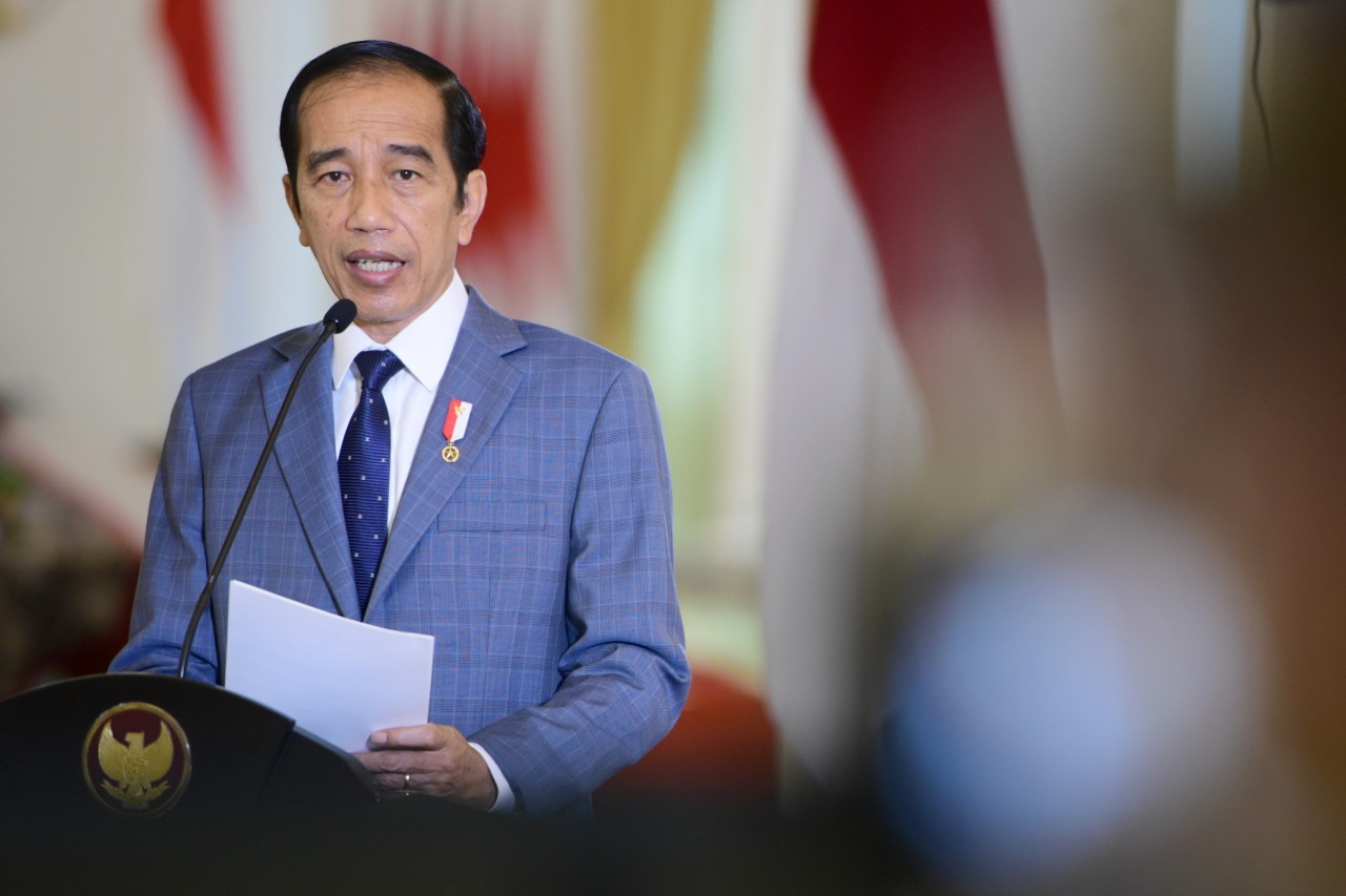 Presiden Joko Widodo (Jokowi) menyambut baik penyelenggaraan Inovasi Indonesia Expo 2020. (Foto: Setpres)