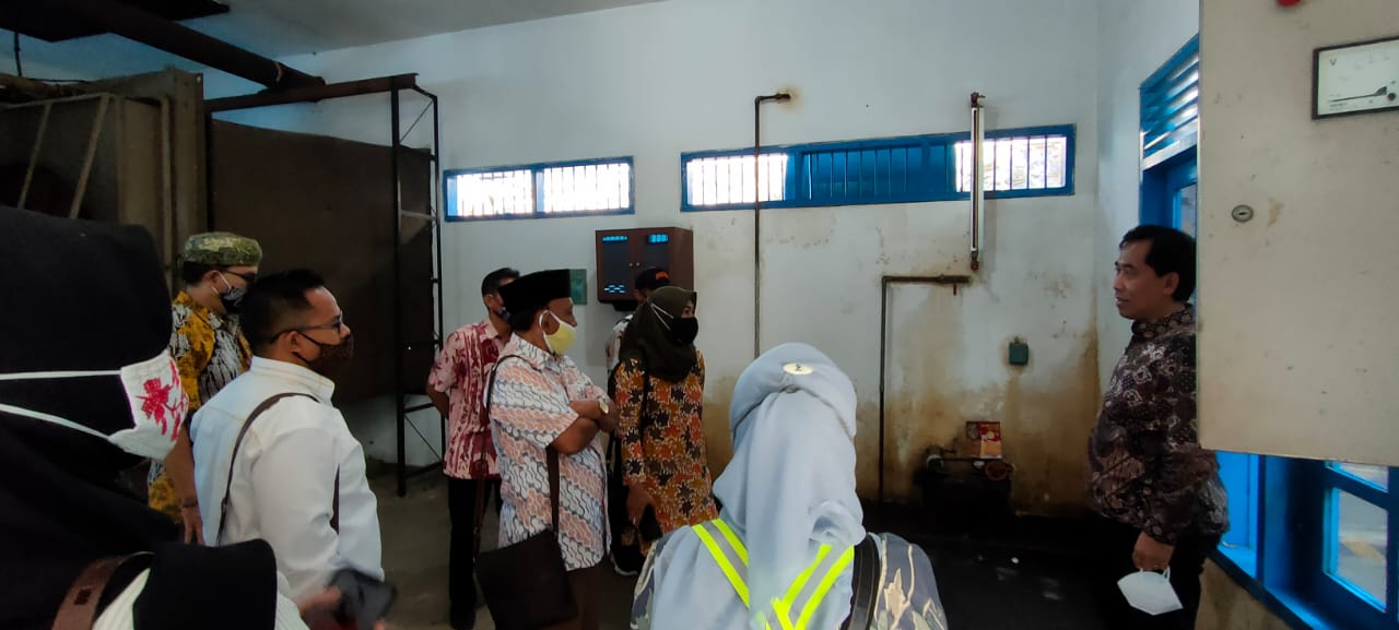 Anggota Komisi B Dewan Perwakilan Rakyat Daerah (DPRD) Kota Malang saat melakukan sidak ke Kantor PDAM Kota Malang (Foto: istimewa)
