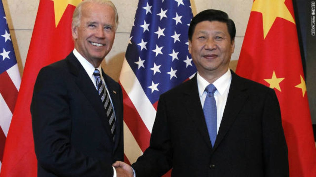 Presiden terpilih AS Joe Biden saat bersama Presiden China Xi Jinping. (Foto: aljazeera)