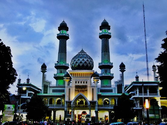 Masjid Jami Kota Malang yang indah.(Foto: Istimewa)
