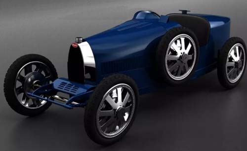 Bugatti Baby II,  hanya diproduksi 500 unit, harganya mulai Rp 512 juta.