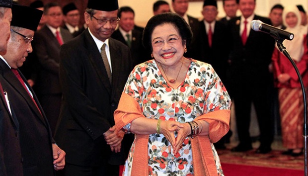 Megawati Sukarnoputri di antara para tokoh Nasional. (Foto:istimewa)