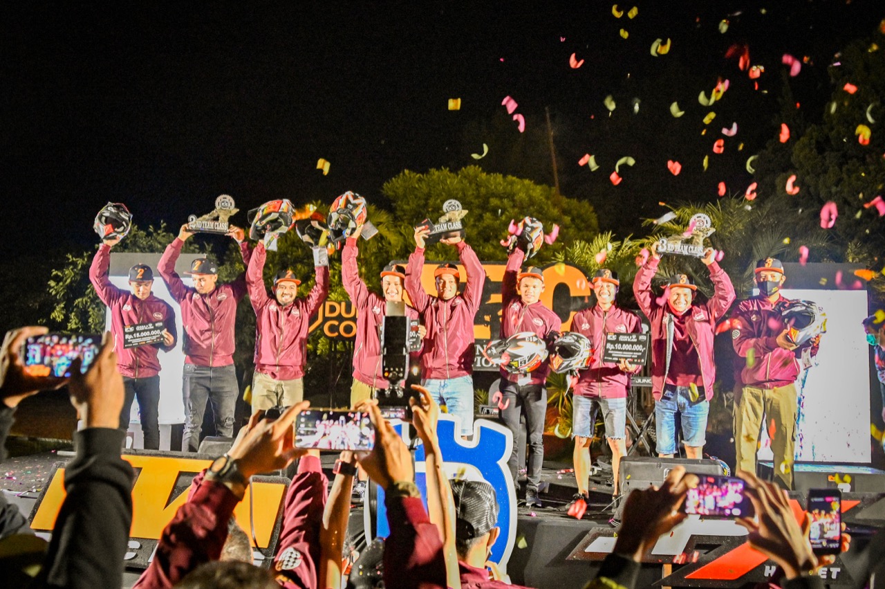 Gudang Garam Enduro Team (GGET) merajai kompetisi nasional Duracore Indonesia Enduro Rally Championship (IERC) 2020. (Foto: Istimewa)