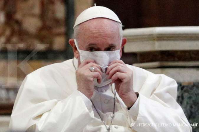 Paus Fransiskus di Vatikan. (Foto: Istimewa)