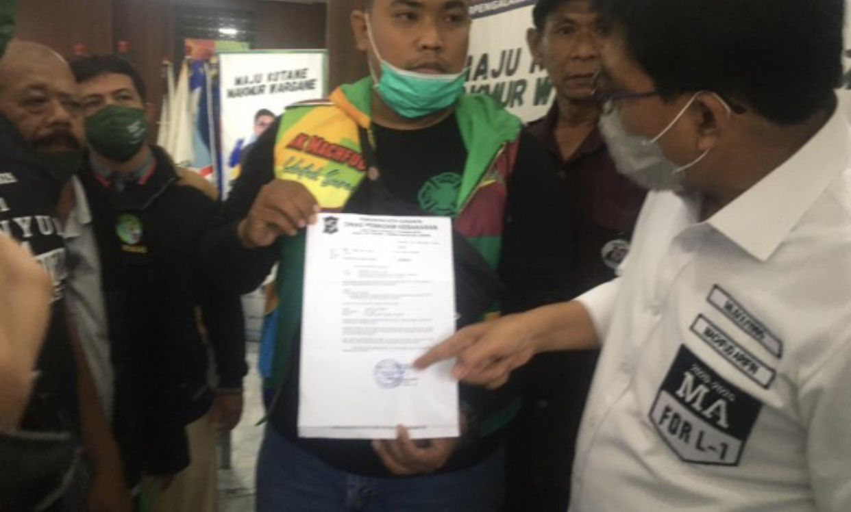 Mantan anggota PMK Surabaya yang telah diputus kontrak (Foto: istimewa)