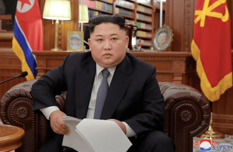Pemimpin Korea Utara, Kim Jong-un lockdown negara untuk berantas Covid-19. (Foto: NBC)