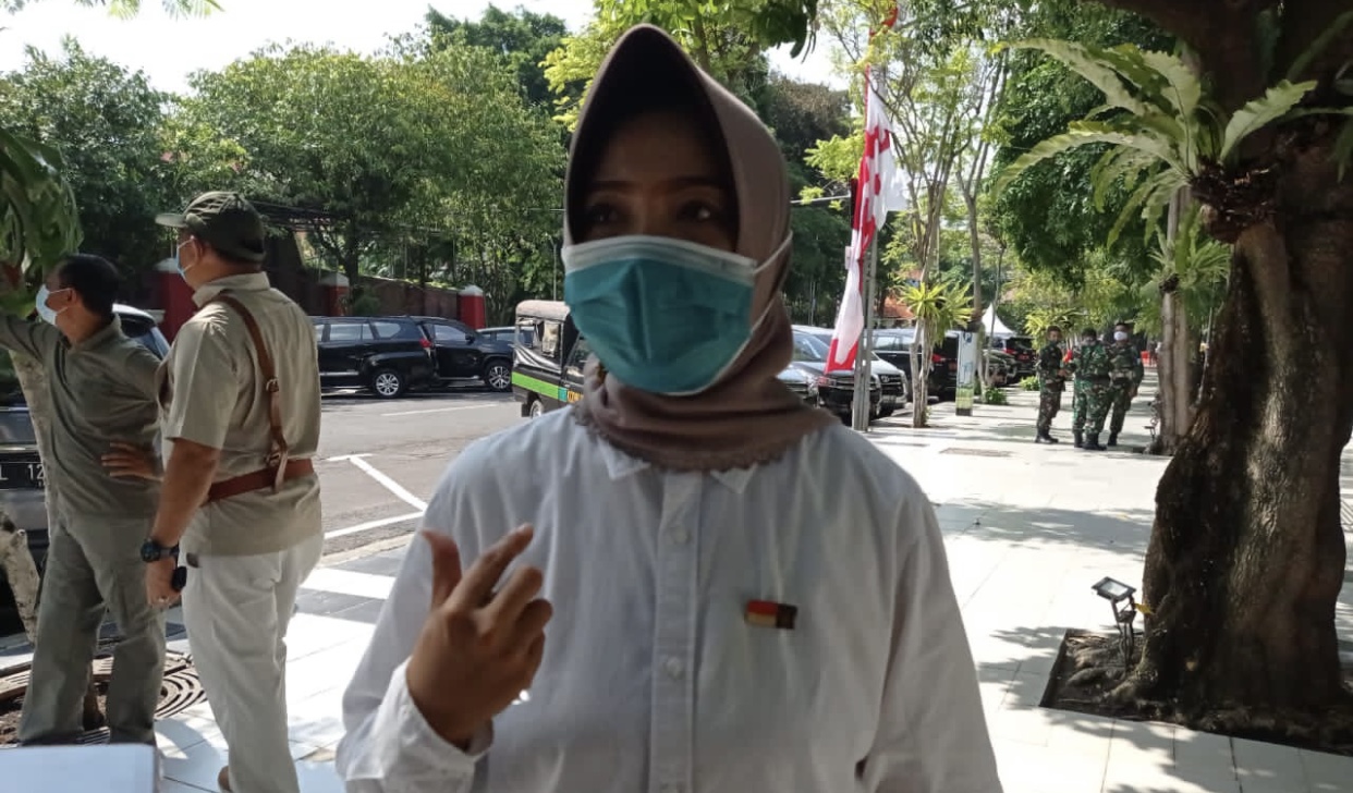 Plt Kepala DKRTH Kota Surabaya, Anna Fajriatin (Foto: Andhi Dwi/Ngopibareng.id)