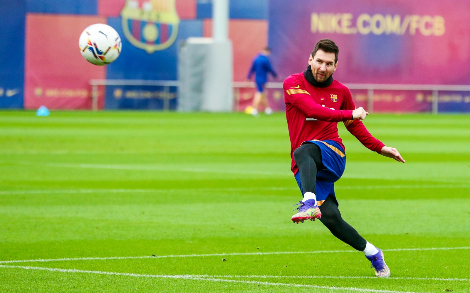 Lionel Messi kembali diistirahatkan. (Foto: Twitter/@FCBarcelona)
