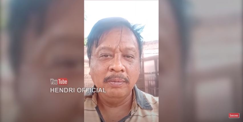 Anggota Polres Pekalongan Jawa Tengah yang ancam penggal kepala Rizieq. (Foto: Tangkapan Layar)