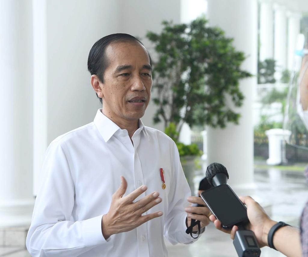 Presiden Jokowi menegaskan tidak akan melindungi pejabat yang korupsi. (Foto: Setpres)