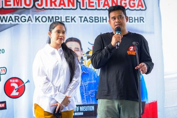 Pasangan Bobby Nasution dan Kahiyang Ayu. (Foto: Istimewa)