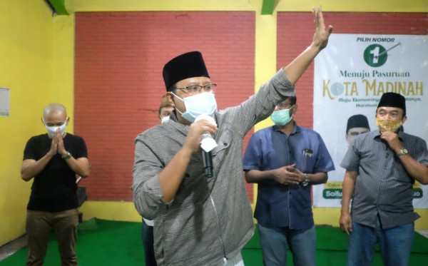 Salah satu kader, Saifullah Yusuf atau Gus Ipul berhasil memenangkan Pilwali Kota Pasuruan. (Foto: Ngopibareng.id)