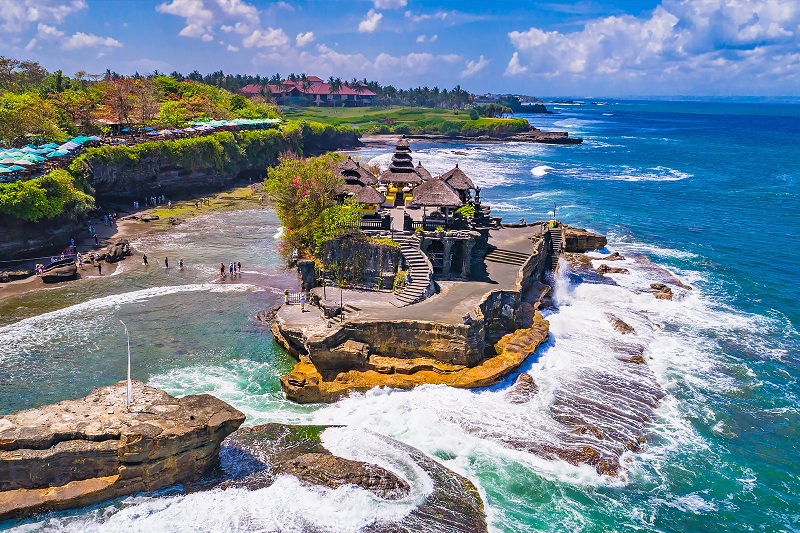Ilustrasi lokasi wisata di Pulau Bali. (Foto: Istimewa)