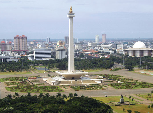 Ilustrasi Monumen Nasional salah satu ikon DKI Jakarta. (Foto: Istimewa)