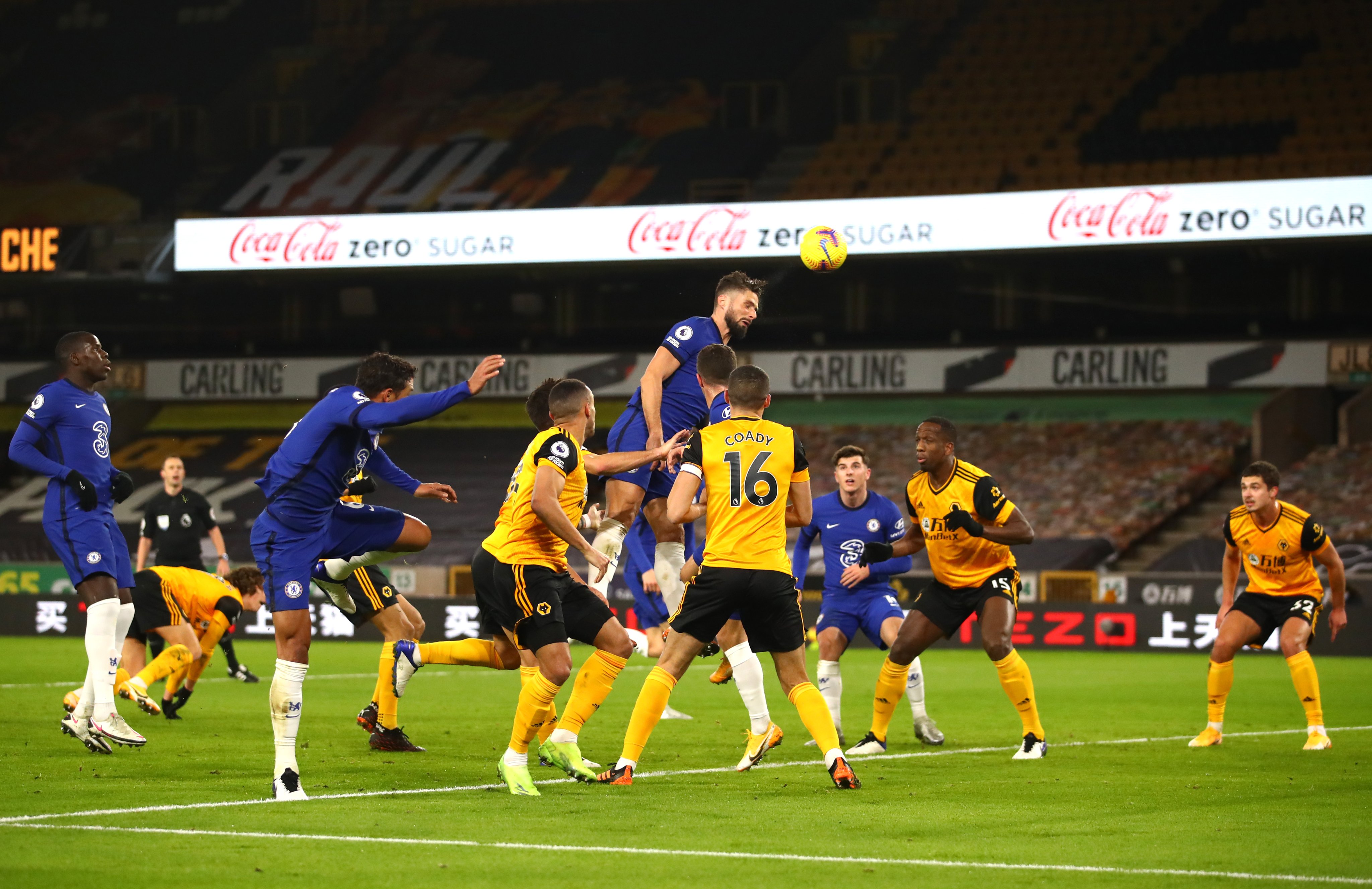 Chelsea tak berdaya di kandang Wolverhampton. (Foto: Twitter/@ChelseaFC) 