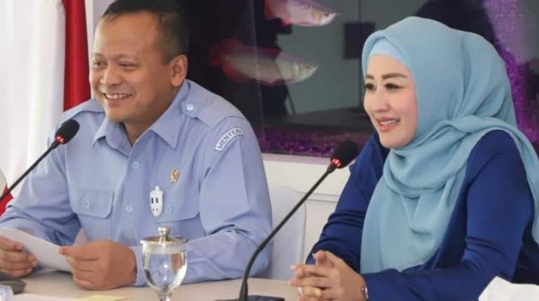 Pasangan Edhy Prabowo dan Iis Rosita Dewi. (Foto: Istimewa)