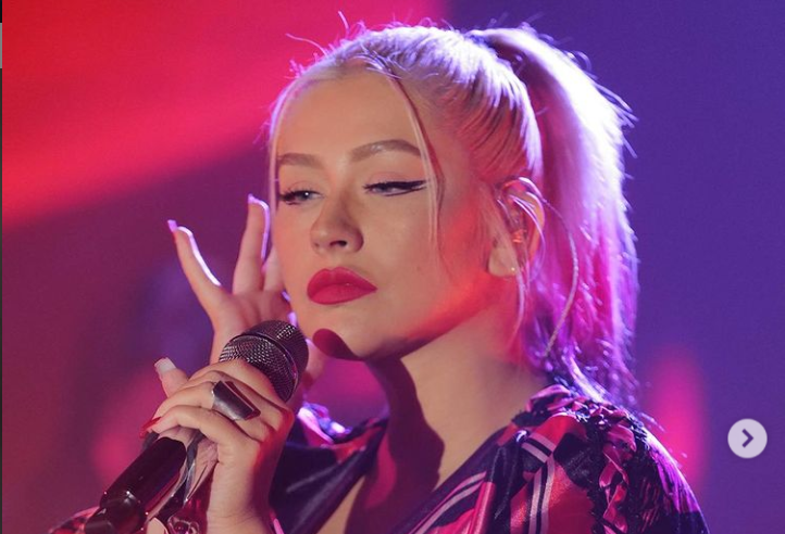 Christina Aguilera merayakan ulang tahun ke-40 dengan cara yang unik. (Instagram)