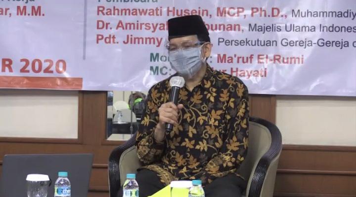 Salah satu diskusi virtual di kalangan Muhammadiyah. (Foto: md.or.id)