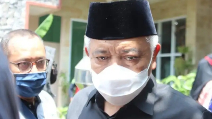 Bupati Malang, Muhammad Sanusi ketika menghadiri acara di Kampung Glintung, Kota Malang (Foto: Lalu Theo/ngopibareng.id)