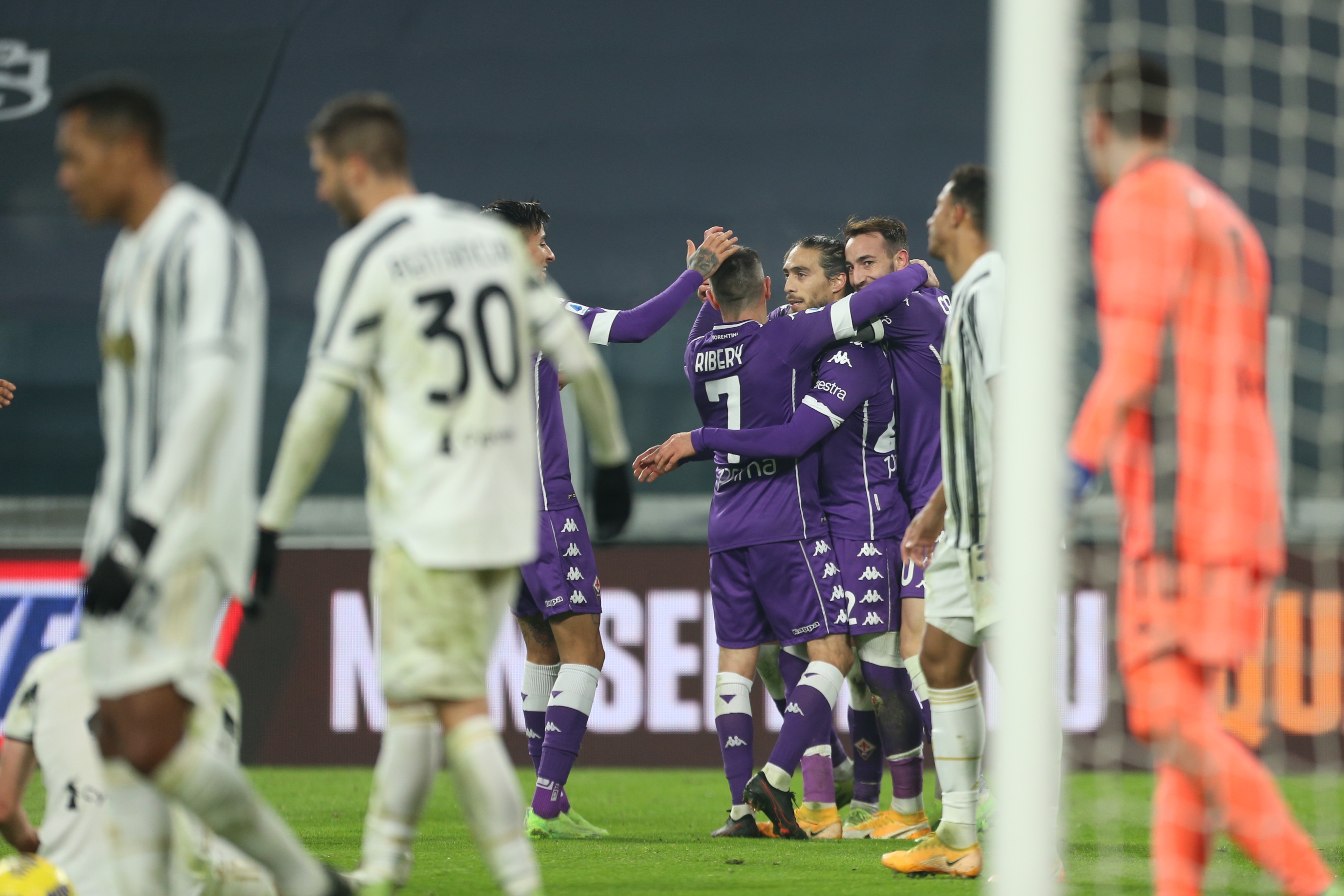 Laga Juventus vs Fiorentina di Allianz Arena, Rabu 23 Desember 2020 dini hari WIB. (Foto: Twitter)
