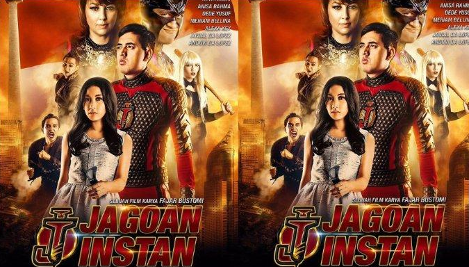Salah satu adegan film Indonesia berjudul Jagoan Instan yang dibintangi Kemal Pahlevi. (Foto: Starvision)