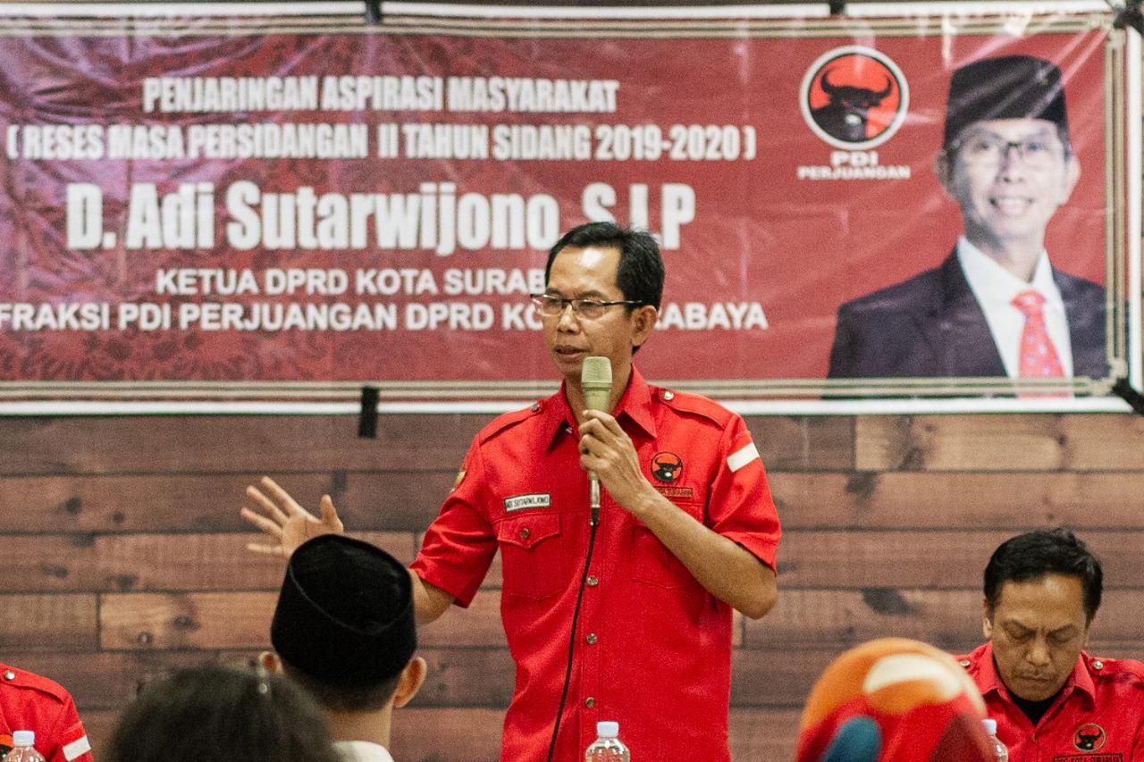 Ketua DPC PDI Perjuangan Kota Surabaya Adi Sutarwijono. (Foto: Istimewa)