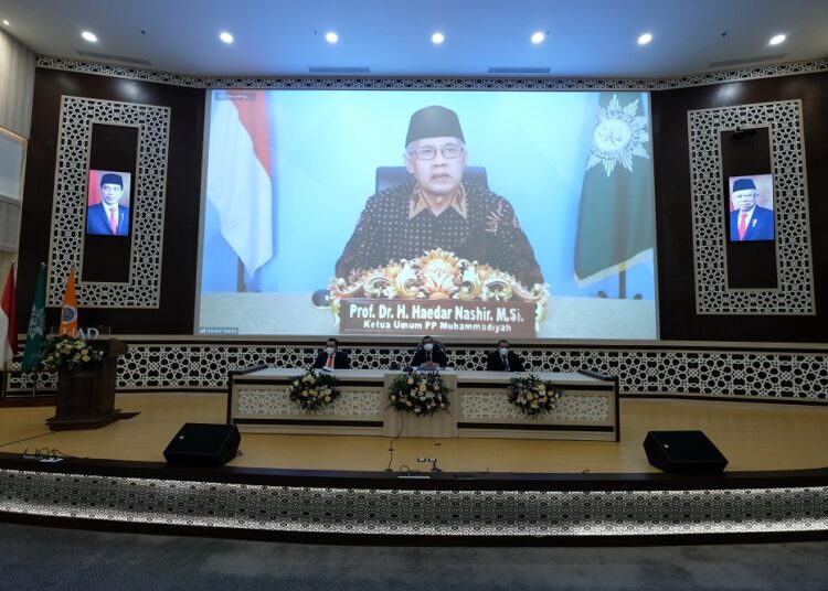 Ketua Umum Pimpinan Pusat Muhammadiyah Haedar Nashir. (Foto: IstimewaA) 