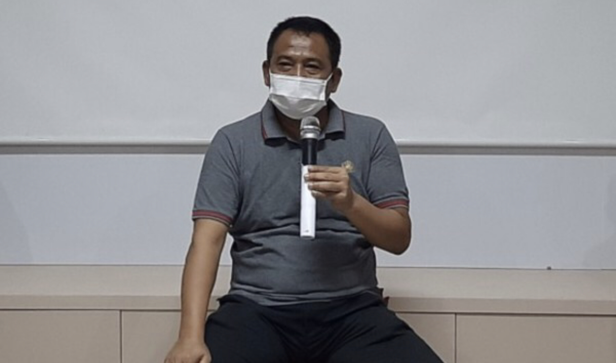 Kepala Dinas Pendidikan Kota Surabaya, Supomo. (Foto: Pita Sari/Ngopibareng.id)