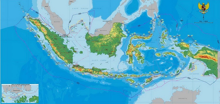 Ilustrasi peta Indonesia. (Foto: Istimewa)