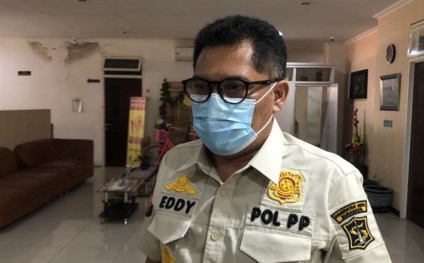 Kepala Satpol PP Kota Surabaya, Eddy Christijanto (Foto: Andhi Dwi/Ngopibareng.id)