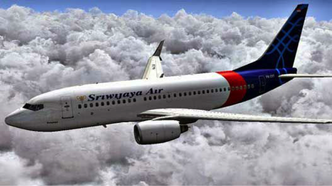 Ilustrasi Pesawat Sriwijaya Air. (Foto: Ant)