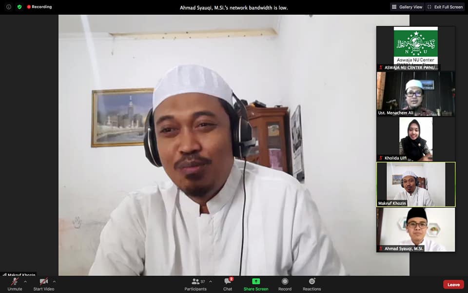 Ust Maruf Khozin, dalam Diskusi Fikih Muhammadiyah karya KH Ahmad Dahlan. (Foto: IStimewa)