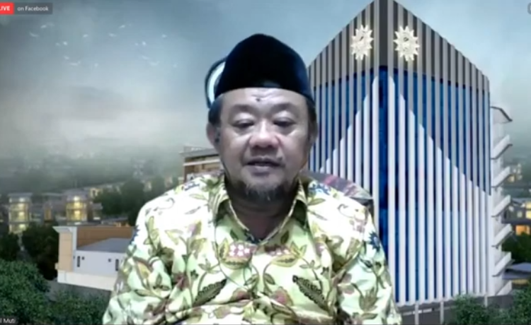 Sekretaris Umum PP Muhammadiyah Abdul Mu’ti  selalu bersyukur. (Foto: md.or.id)