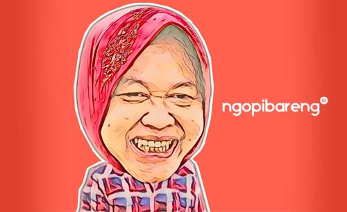 Ilustrasi Risma mengulang sukses di Surabaya dalam Pilgub DKI Jakarta mendatang?. (Ngopibareng/Vidhi)