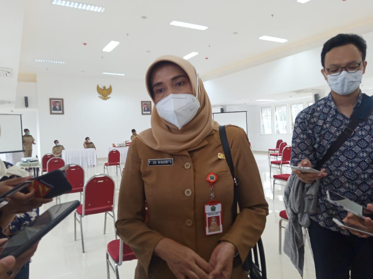 Plt Kepala Dinkes Kota Malang, Sri Winarni saat ditemui di Block Office Kota Malang (Foto: Lalu Theo/ngopibareng.id)