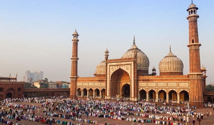 Masjid Jama' di Kota Delhi, India: pusat dakwah bersejarah. (Foto: Istimewa)